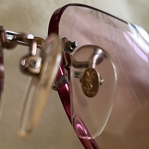 YSL Vintage Pink Sunglasses - Picture 3 of 13